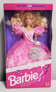 lot 69 image: SLE Walmart 30th Anniversary - A Sparkling Celebration in Pink and Silver 1992 NRFB