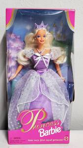 lot 74 image: Your Very First Royal Princess 1997 Princess Barbie NRFB