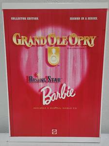 lot 73 image: Grand Ole Opry Rising Star Barbie 2nd in a Series NIB 1998