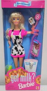 lot 80 image: Got Milk Barbie 1995 Special Edition NRFB