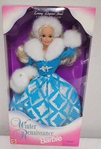 lot 99 image: Winter Renaissance Barbie 1996 NRFB
