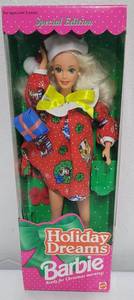 lot 125 image: Holiday Dreams Barbie 1994 NRFB
