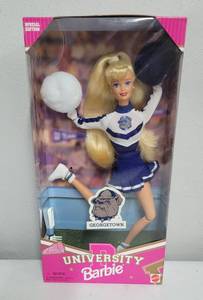lot 148 image: University of Georgetown Barbie 1996 NRFB