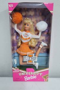lot 151 image: University of Illinois Barbie 1997 NRFB