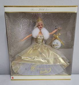lot 161 image: Celebration Barbie Hallmark 2000 NRFB