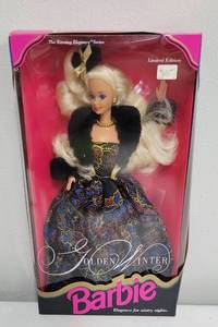 lot 172 image: Evening Elegance Series Golden Winter 1993 NIB
