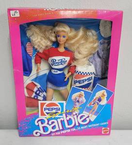lot 176 image: Pepsi Spirit Barbie 1989 NRFB