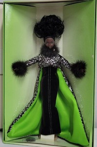 lot 181 image: Byron Lars 1st in Runway Edition 1996 In the Limelight 1st in Runway Edition NRFB AA Barbie