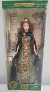lot 186 image: Princess Collection Dolls of the World Princess of Ireland 2001 NIB