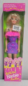 lot 198 image: Ruffle Fun Barbie Frou-Frou 1995 NRFB