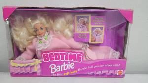 lot 230 image: 1993 Bedtime Barbie NRFB Soft Body