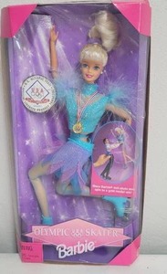 lot 237 image: 1997 Olympic USA Skater Barbie NIB