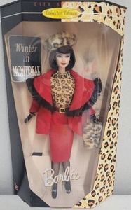 lot 239 image: Winter in Montreal City Seasons Winter Collection Collectors Edition NIB 1999