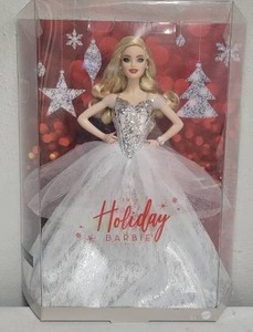 lot 244 image: 2020 (2021) Holiday Barbie NRFB