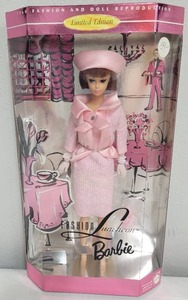 lot 261 image: Fashion and Doll Reproductions 1996 Fashion Luncheon Barbie 1966 Reproduction NIB