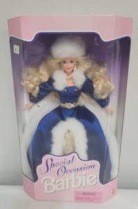lot 265 image: Special Occasion Barbie 1996 NIB