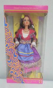 lot 271 image: Dolls of the World Collection Italian Barbie 1992 NIB Special Edition