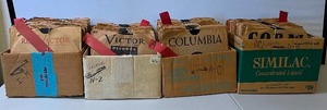 lot 185 image: Vintage Record LOT Andrew Sisters, Judy Garland, Benny Goodman, Georgia Cribbs and More