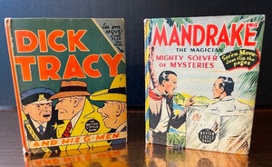 lot 186 image: LOT of Two The Better Little Book - Dick Tracy and His G-Men and Mandrake the Magician
