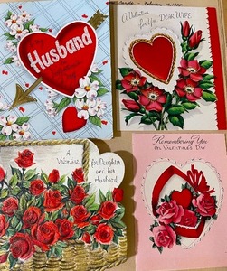 lot 205 image: Vintage Scrapbook with Valentines, Baby Shower, Christmas and more