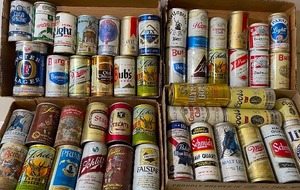 lot 308 image: Lot of Various Vintage Beer Cans - American and Imported