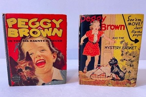 lot 318 image: Two Peggy Brown The Better Little Books 1940s
