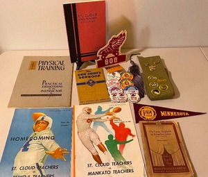 lot 453 image: Vintage St. Cloud College and Boy Scout LOT