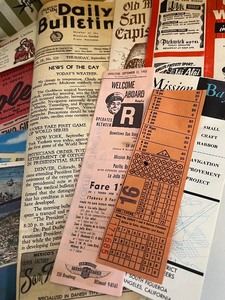 lot 481 image: Vintage Ephemera 1950s Postcards, Newspapers from 1950s Keyhole Newspaper 1951 Adult Only 45 records