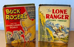 lot 531 image: Two Better Little Books - The Lone Ranger and Buck Rogers