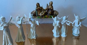 lot 485 image: Nativity and Angels