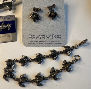 lot 535 image: I Love My Dachshund Jewelry Lot