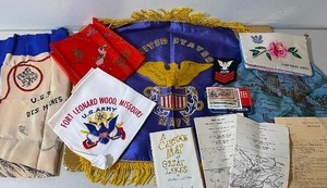 lot 505 image: Vintage Military - Navy, Army, Camp Ripley, U.S.S. Des Moiness