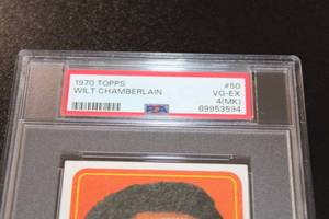 1970 Topps Wilt Chamberlain #50 PSA 4 (MK) 89953594