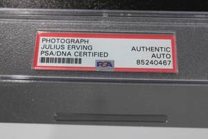Julius Erving Photograph Autograph PSADNA Authentic #85240467