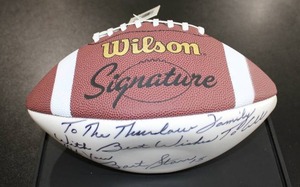 Green Bay Packers Bart Starr Wilson Full Size Autograph Ball W JSA LOA #BB05338