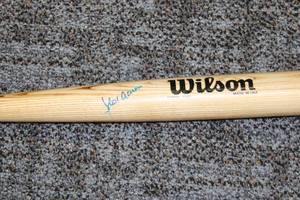 Hank Aaron Wilson 1320 Full Size Bat Autograph W JSA LOA #XX74414