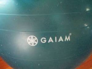 lot 67 image: Gaiam Exercise Therapy ball
