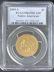 2009-S Native American Dollar Proof PCGS PR69 Deep Cameo