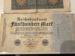 1922 Reichs Note