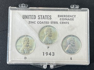 1943 Steel Cents