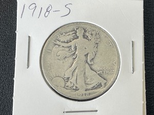 1918-S Walking Liberty Half Dollar