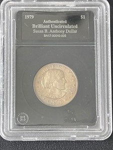 lot 14 image: 1979 Susan B. Anthony Dollar Brilliant Uncirculated