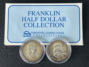 lot 20 image: Franklin Half Dollars
