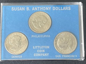 lot 21 image: 1979 Susan B. Anthony Dollar Set