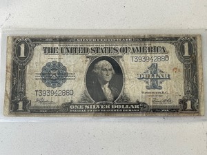 lot 27 image: 1923 Silver Certificate