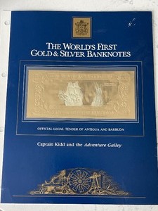 lot 39 image: Gold and Silver Banknote