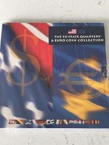 lot 41 image: State Quarter and Euro Coin Collection