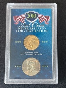 lot 43 image: 2010 Lost Coins Never Released for Circulation