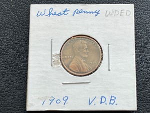 lot 53 image: 1909 VDB Lincoln Cent