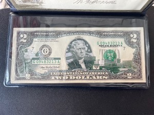 lot 73 image: 2003 A $2 Dollar Bill South Dakota